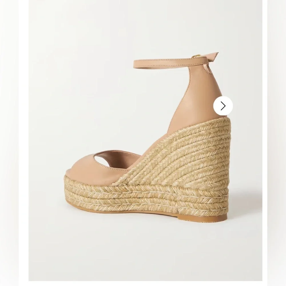 STUART WEITZMAN
NudistCurve leather espadrille wedge sandals - Picture 5 of 10